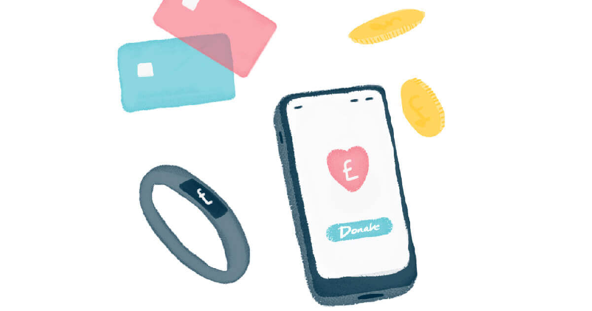 A range of devices to pay with: a phone; a watch and contactless cards