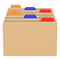 Emoji of paper files