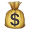 Emoji of a money bag